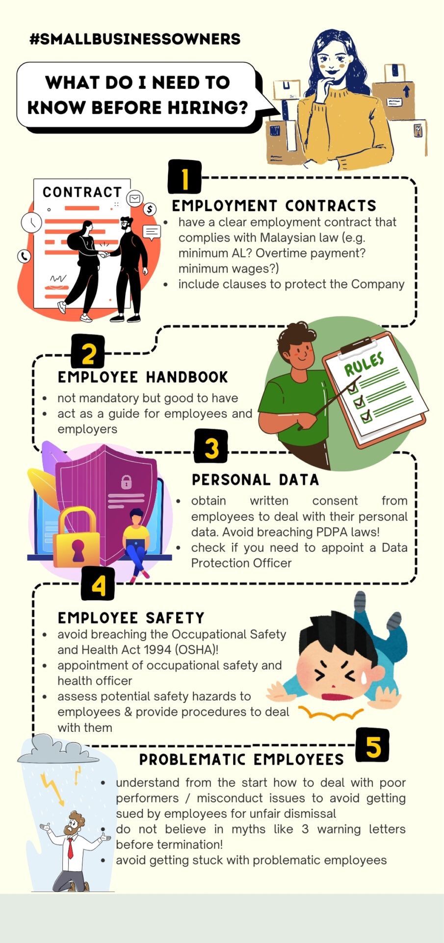 sab what do i need to know before hiring